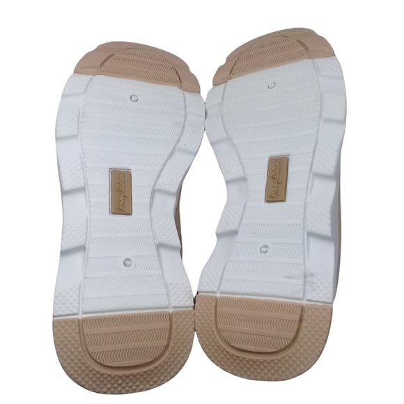 Tommy Bahama Women's NEW Slip On Textile Comfort Tan Sneakers Memory Foam - Picture 4 of 11